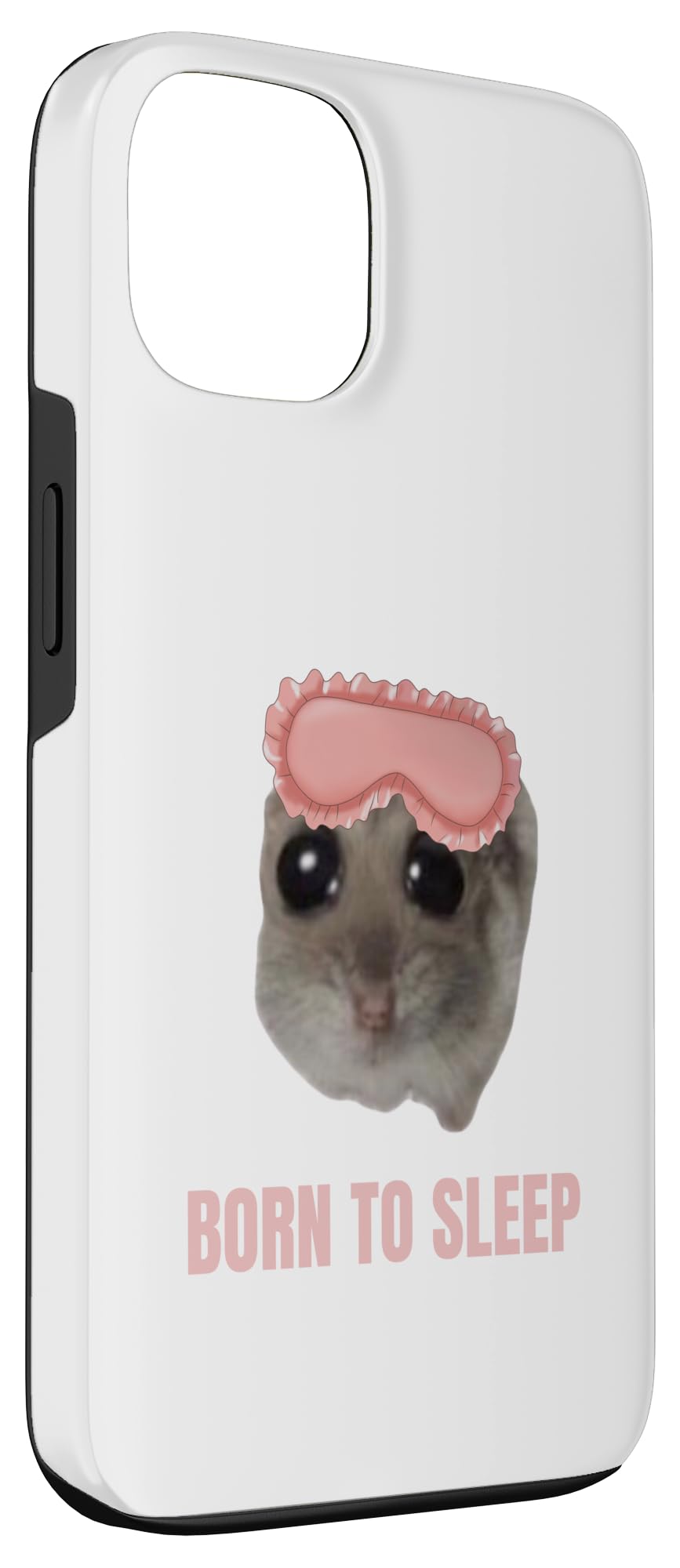 Amazon.co.jp: iPhone 13 ボーン・トゥ・スリープ-サッド・ハムスター